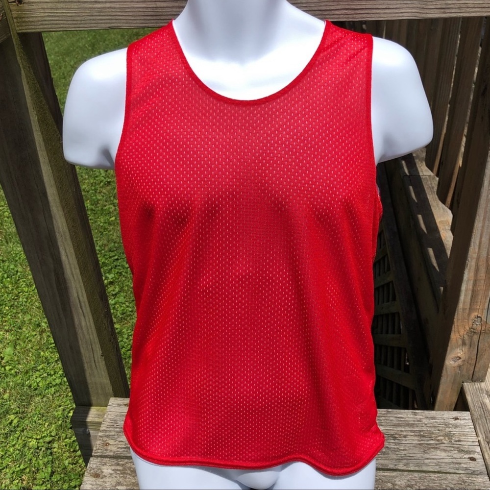 - Youth L Red/White Reversible Mesh Jersey! NEW!